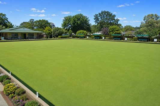 Large green bowling green